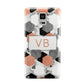 Personalised Initials Copper Marble Samsung Galaxy Note 4 Case