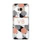 Personalised Initials Copper Marble Samsung Galaxy S8 Plus Case