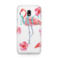 Personalised Initials Flamingo 3 Samsung Galaxy J3 2017 Case