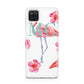 Personalised Initials Flamingo 3 Samsung M12 Case