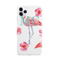 Personalised Initials Flamingo 3 iPhone 11 Pro Max 3D Tough Case