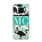 Personalised Initials Flamingos 2 Huawei Mate 20 Pro Phone Case