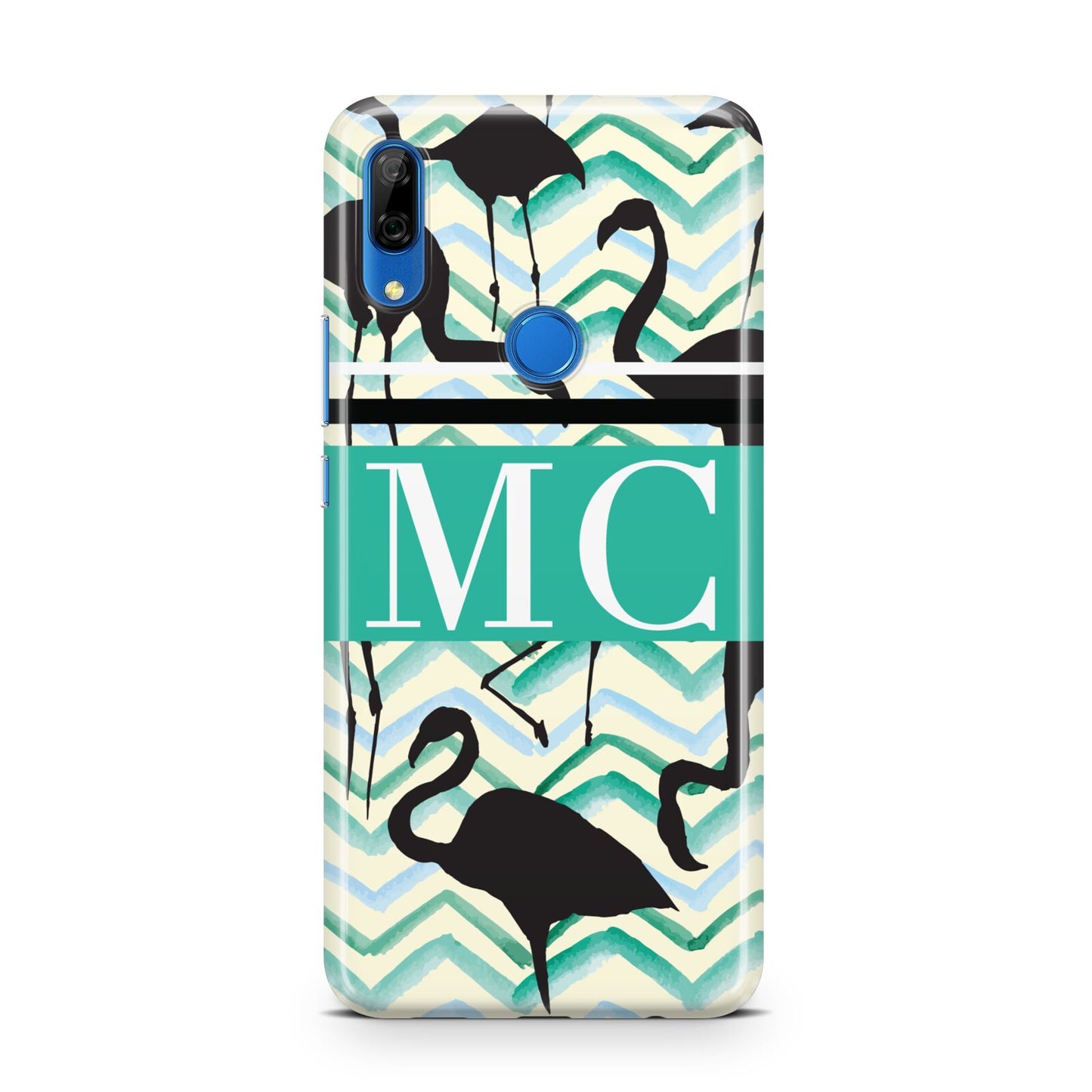 Personalised Initials Flamingos 2 Huawei P Smart Z