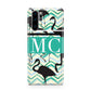 Personalised Initials Flamingos 2 Huawei P30 Pro Phone Case