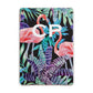 Personalised Initials Flamingos 4 Apple iPad Rose Gold Case