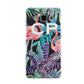 Personalised Initials Flamingos 4 Samsung Galaxy A3 Case