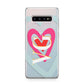 Personalised Initials Heart Samsung Galaxy S10 Plus Case