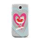 Personalised Initials Heart Samsung Galaxy S4 Mini Case