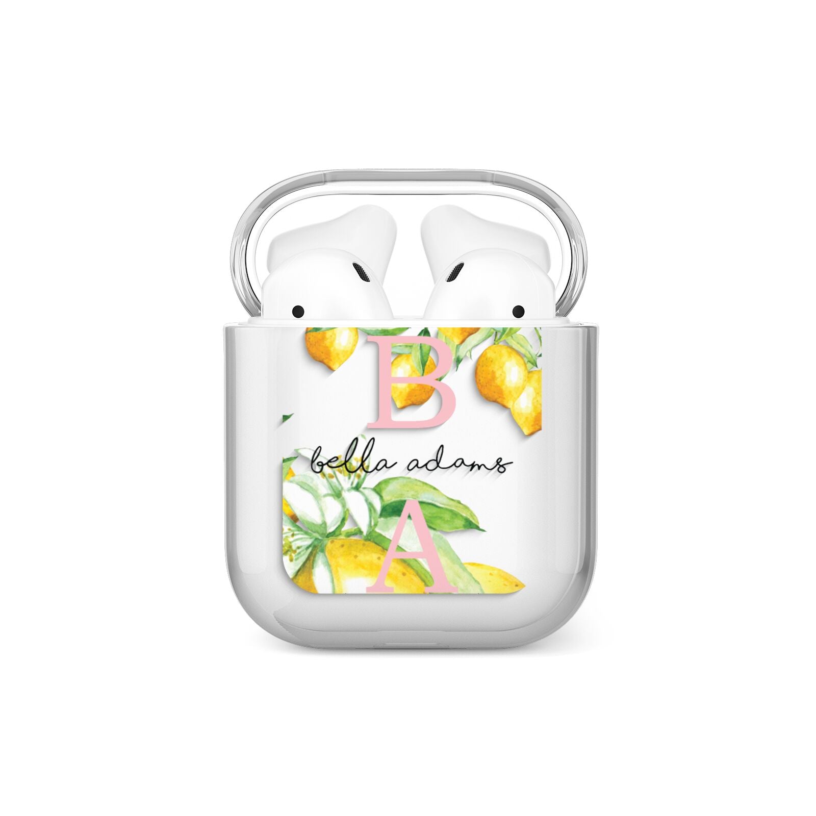 Personalised Initials Lemons AirPods Case
