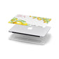 Personalised Initials Lemons Apple MacBook Case in Detail