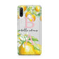 Personalised Initials Lemons Huawei P30 Lite Phone Case