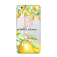 Personalised Initials Lemons Huawei P8 Lite Case