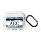 Personalised Initials Marble 9 AirPods Glitter Case 3rd Gen