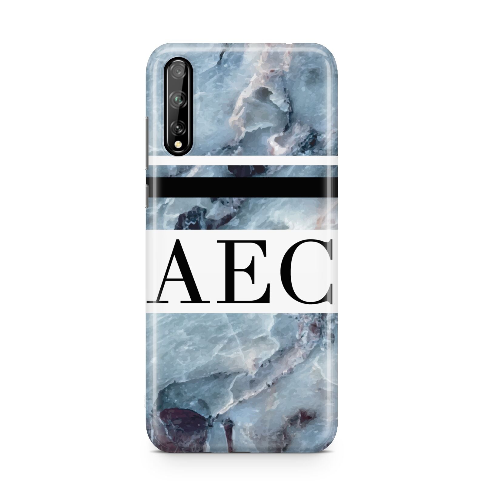 Personalised Initials Marble 9 Huawei Enjoy 10s Phone Case