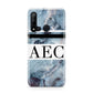 Personalised Initials Marble 9 Huawei P20 Lite 5G Phone Case