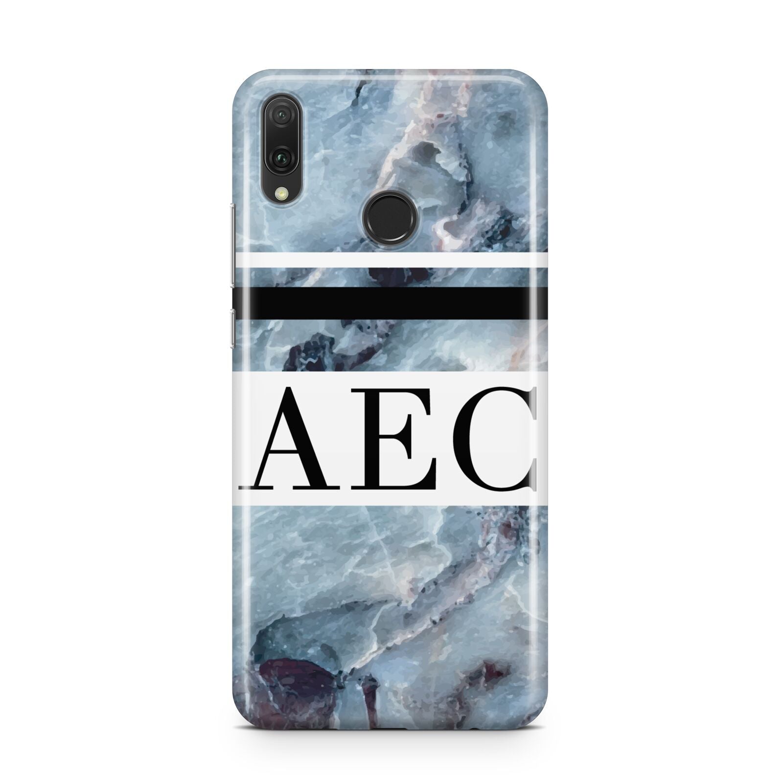 Personalised Initials Marble 9 Huawei Y9 2019