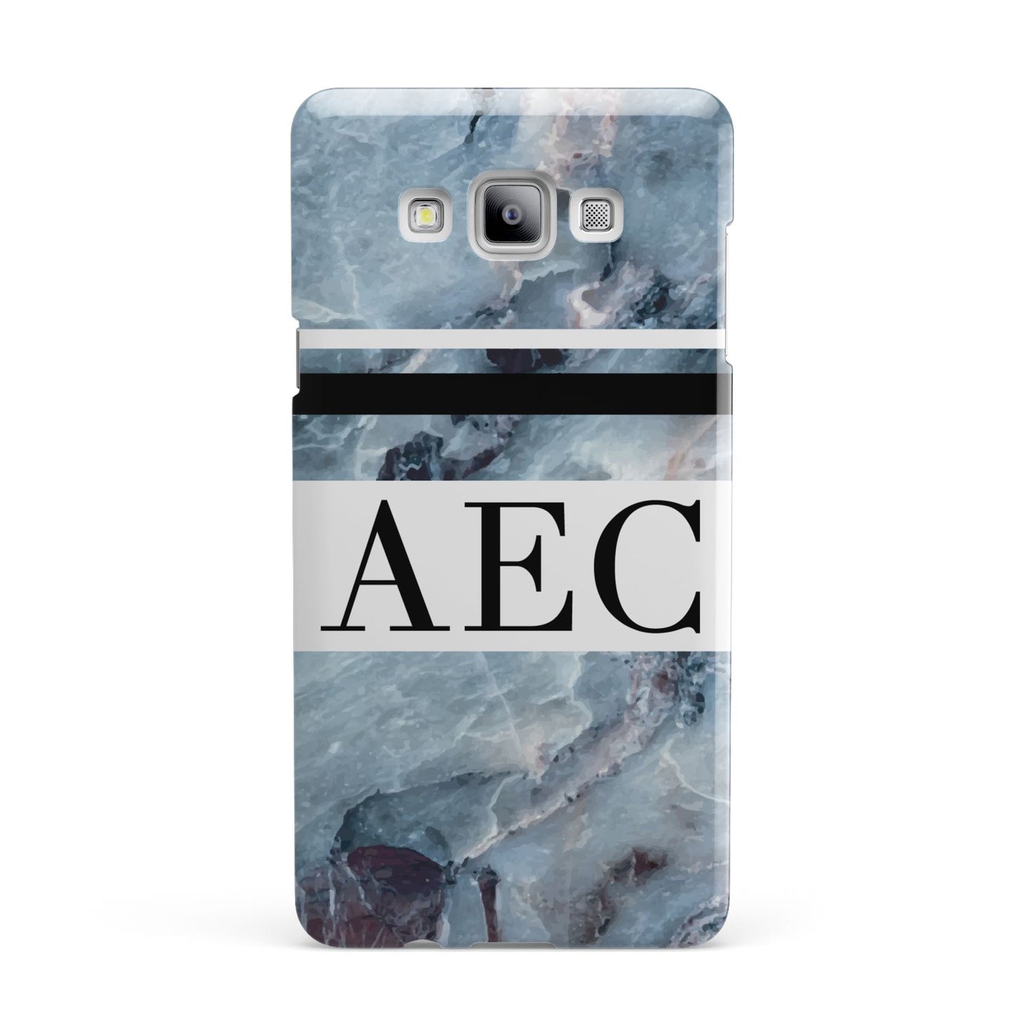 Personalised Initials Marble 9 Samsung Galaxy A7 2015 Case
