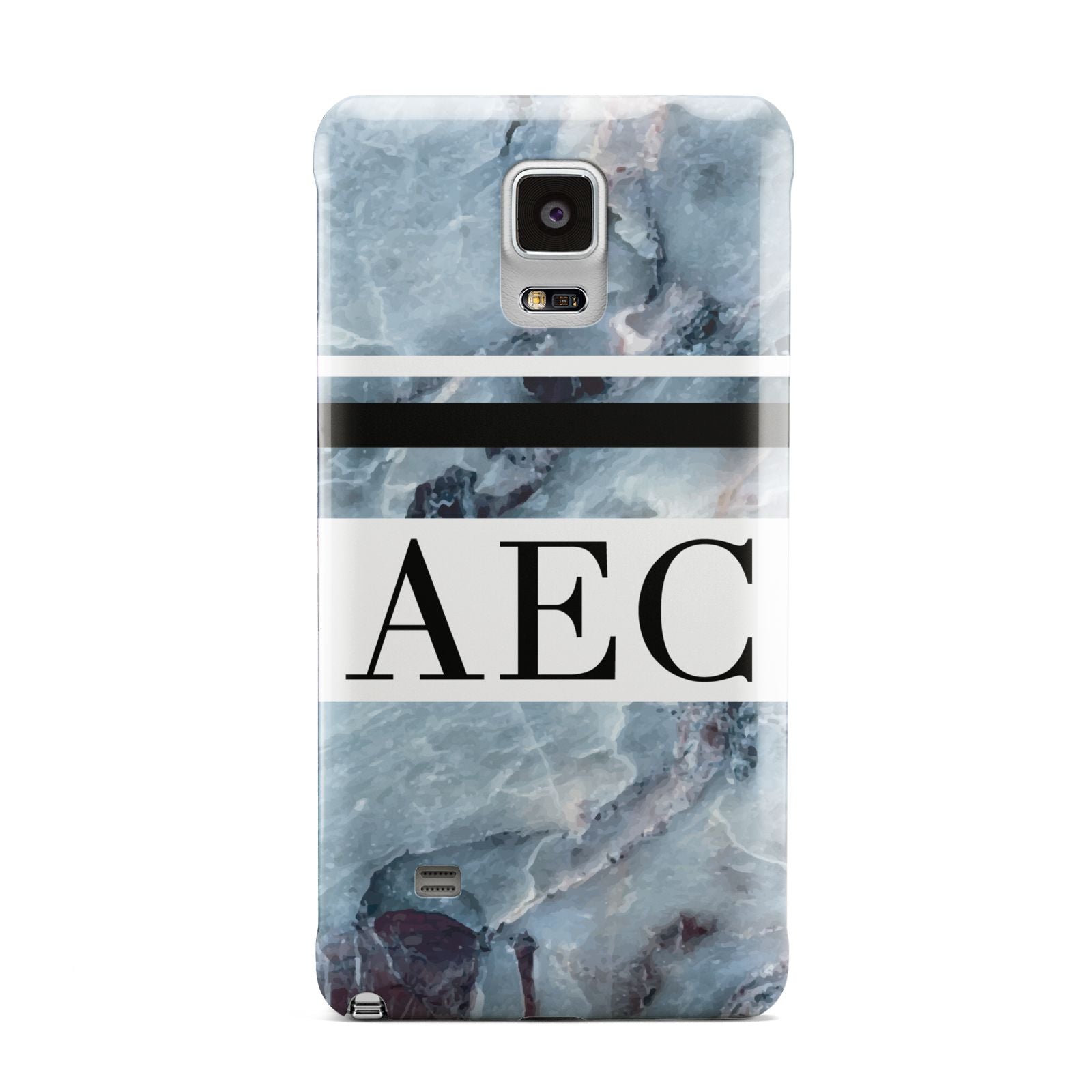 Personalised Initials Marble 9 Samsung Galaxy Note 4 Case