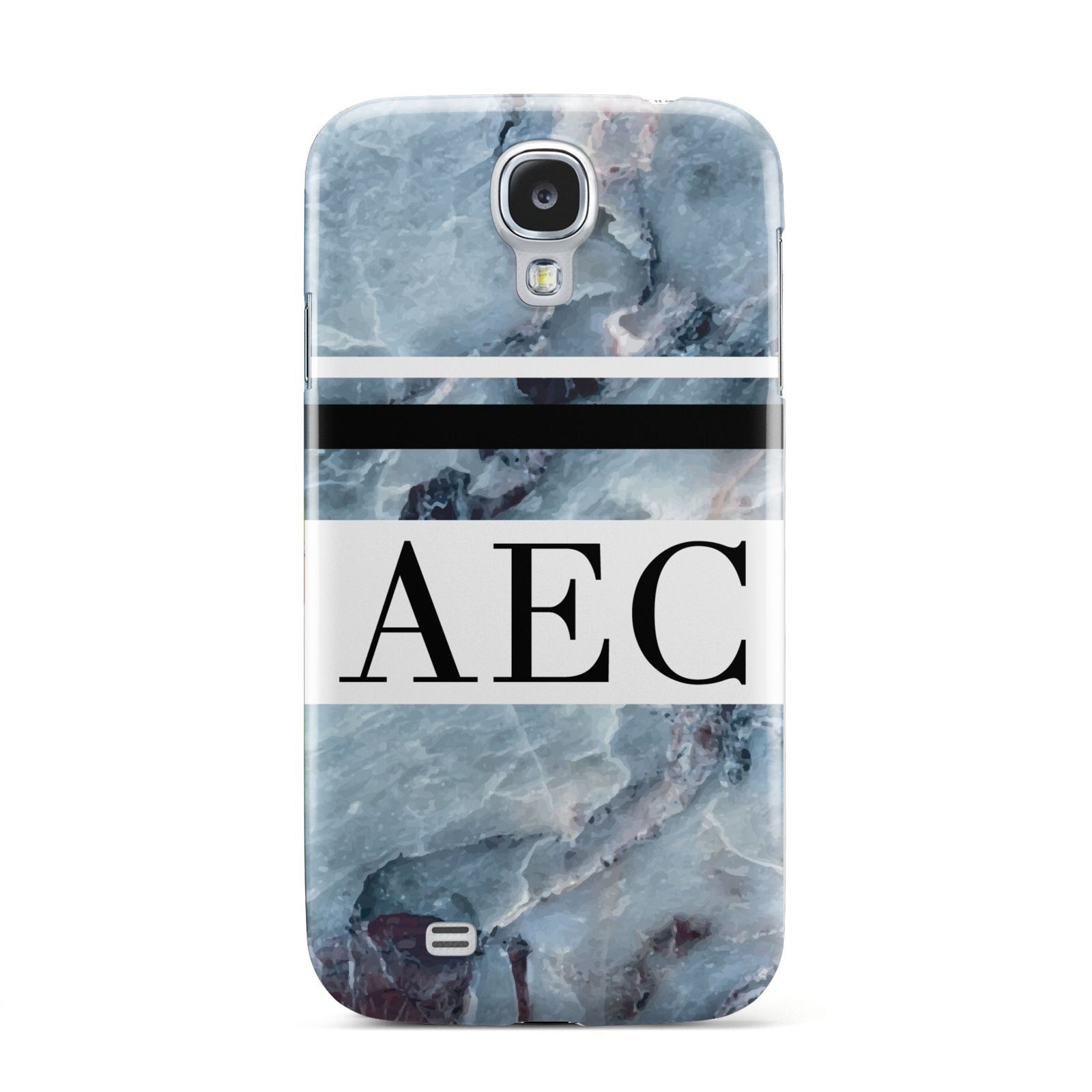 Personalised Initials Marble 9 Samsung Galaxy S4 Case