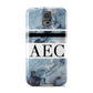Personalised Initials Marble 9 Samsung Galaxy S5 Case