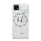 Personalised Initials Marble Huawei Enjoy 20 Phone Case