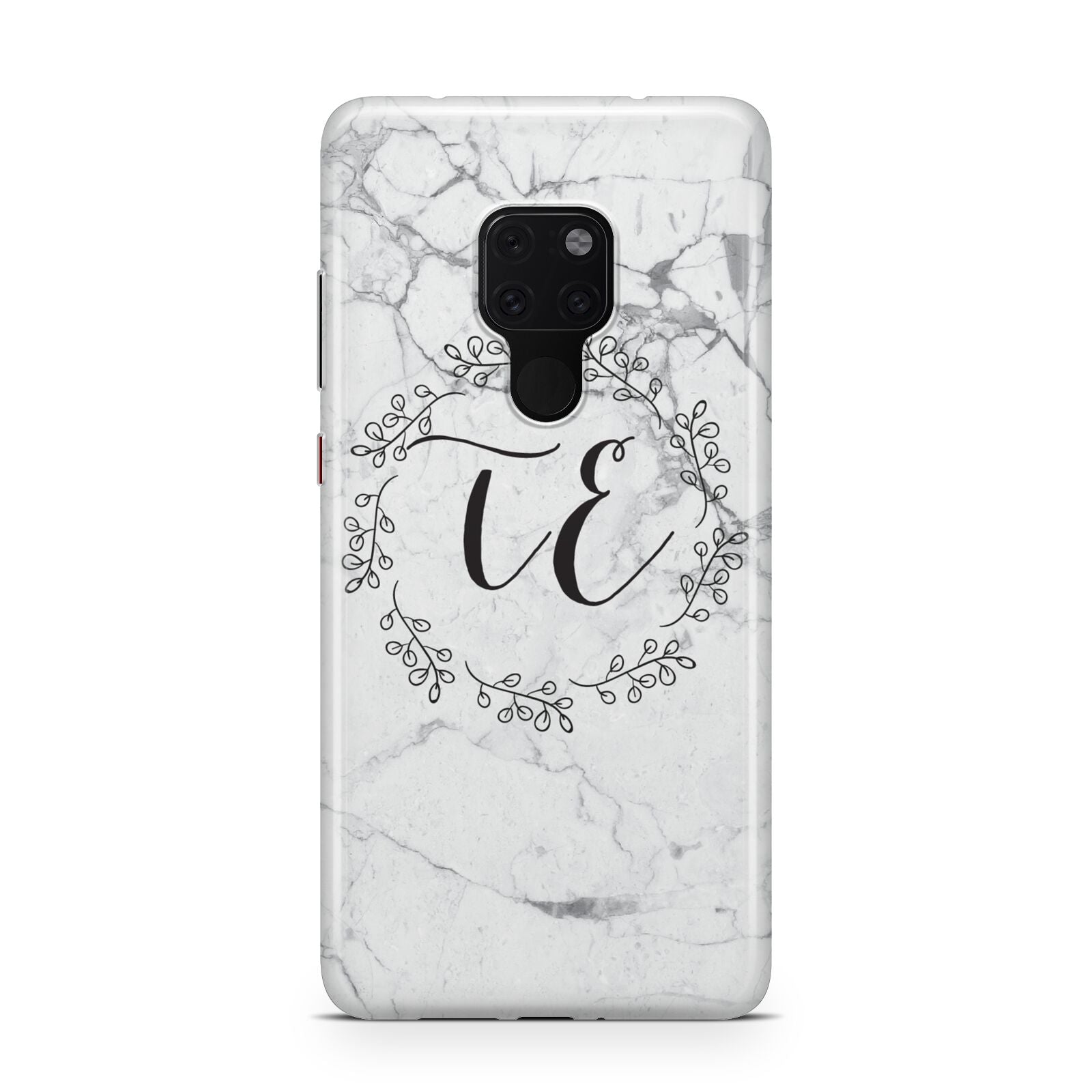 Personalised Initials Marble Huawei Mate 20 Phone Case