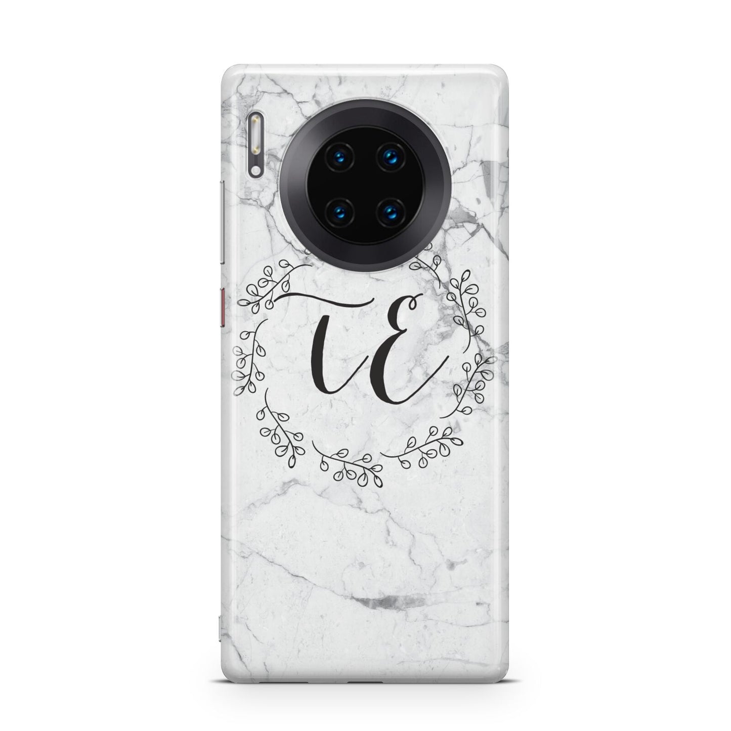 Personalised Initials Marble Huawei Mate 30 Pro Phone Case