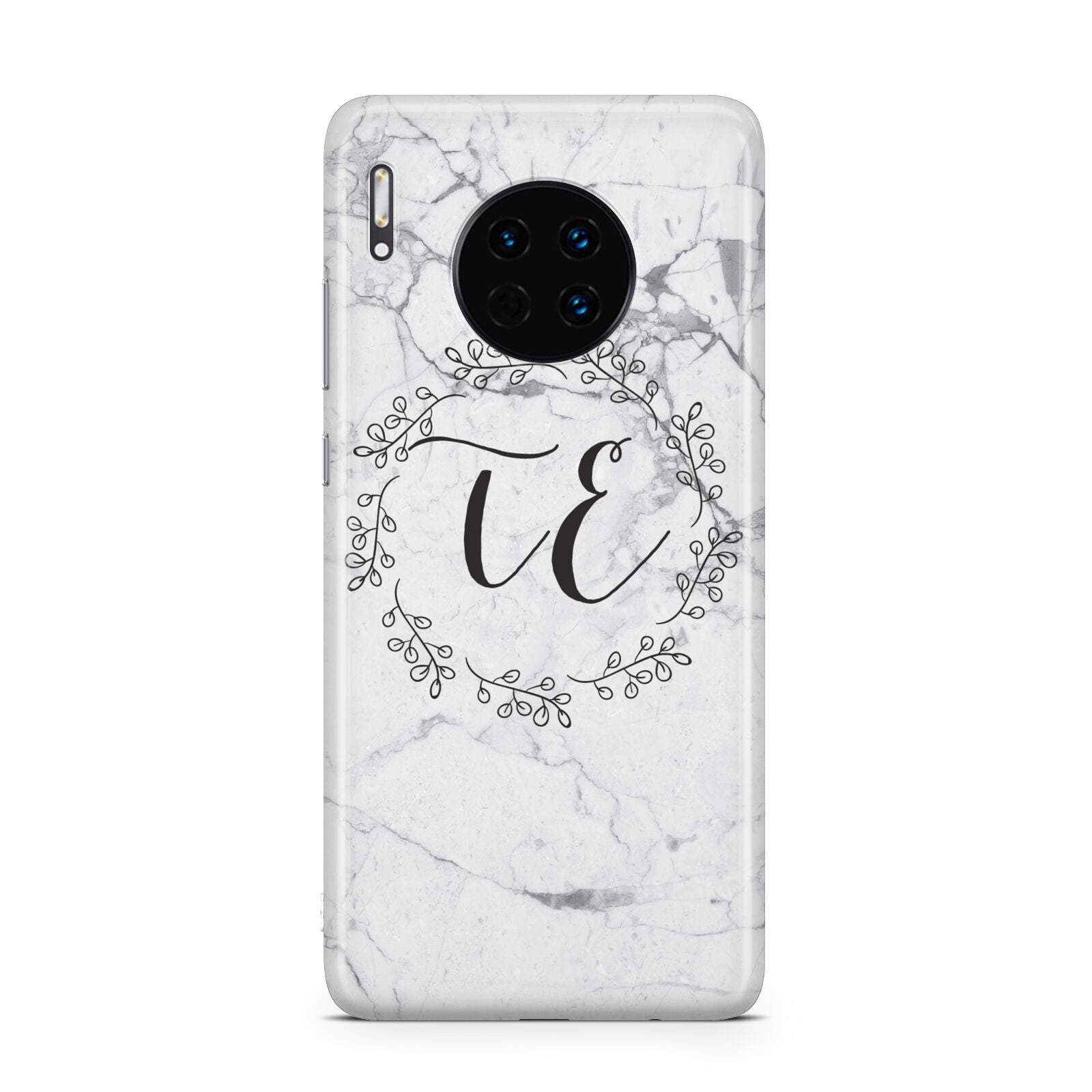 Personalised Initials Marble Huawei Mate 30