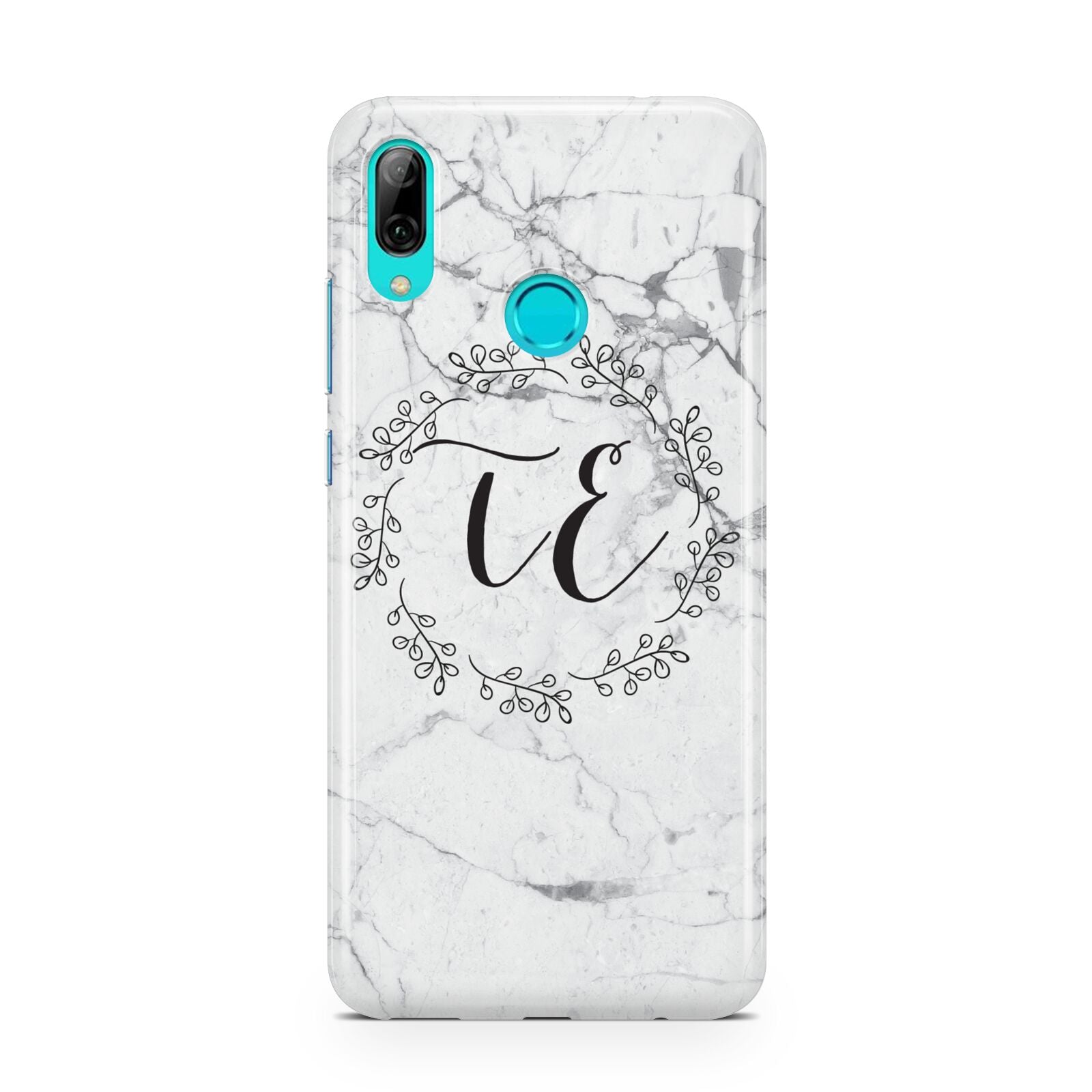 Personalised Initials Marble Huawei P Smart 2019 Case