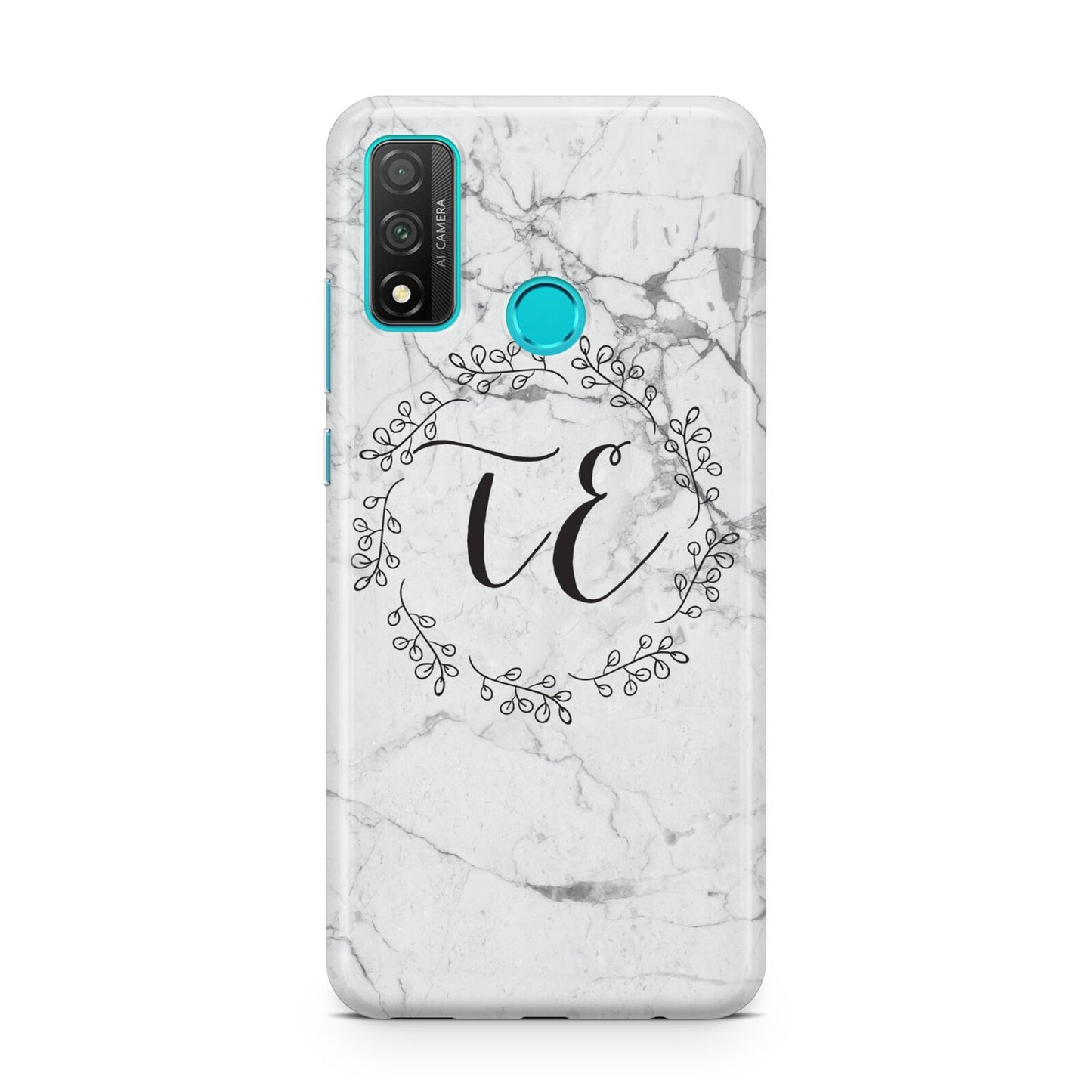 Personalised Initials Marble Huawei P Smart 2020