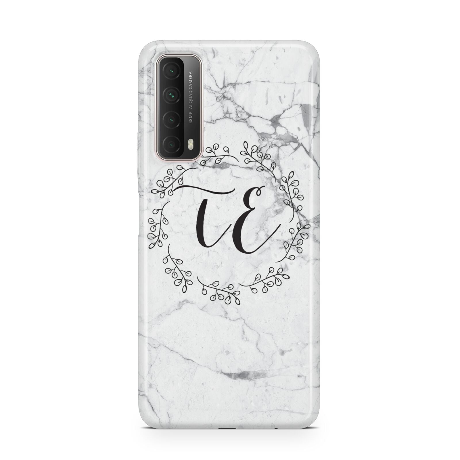 Personalised Initials Marble Huawei P Smart 2021