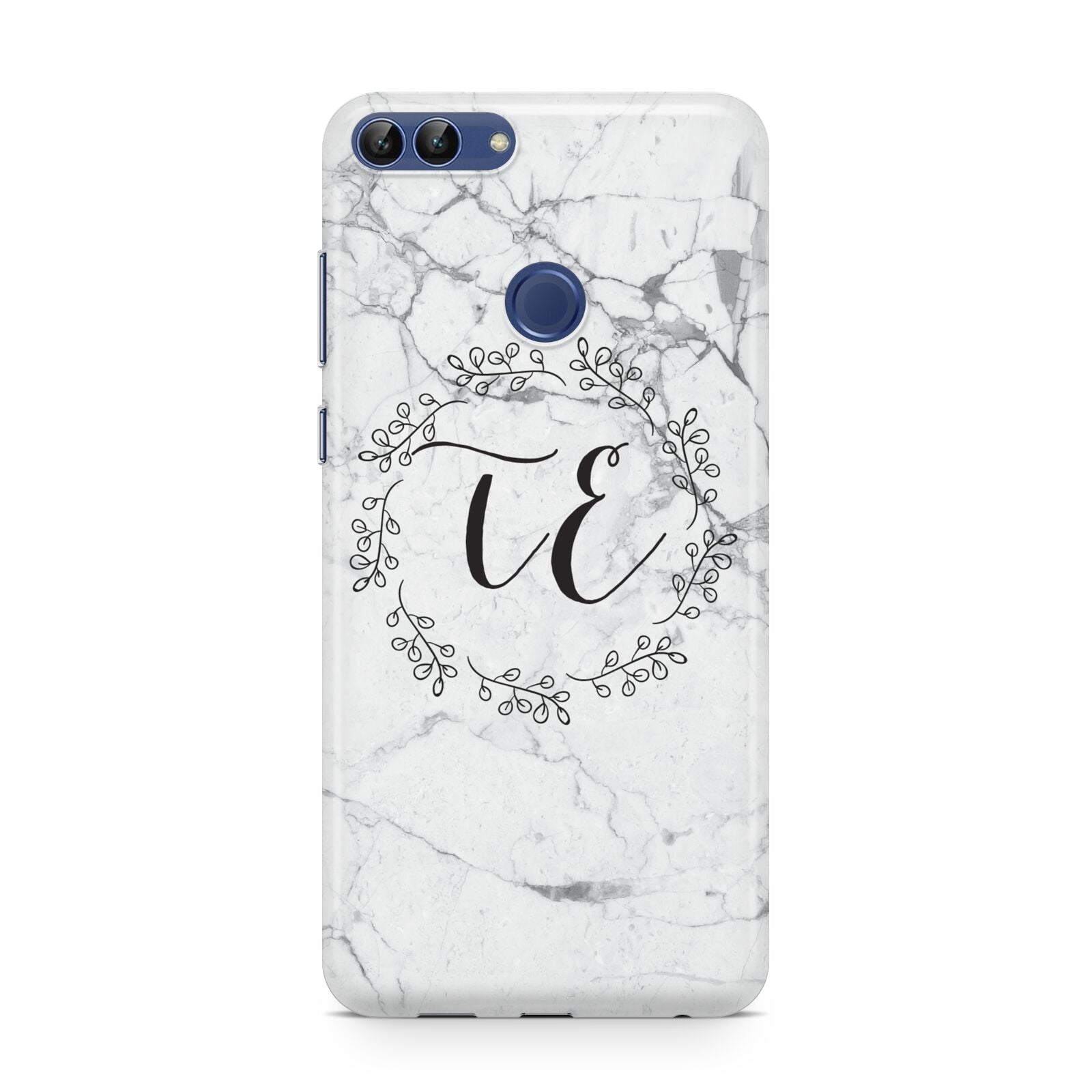 Personalised Initials Marble Huawei P Smart Case