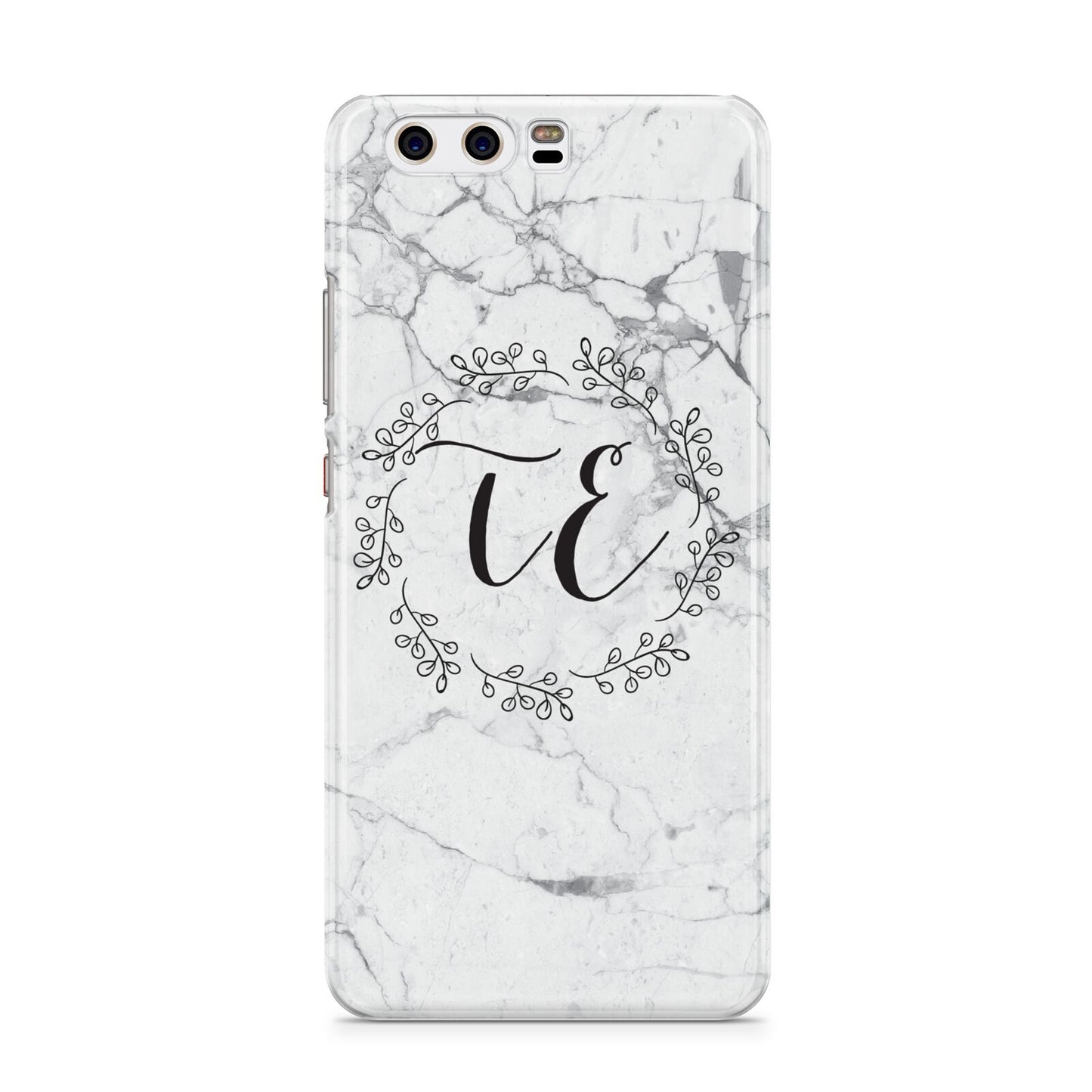 Personalised Initials Marble Huawei P10 Phone Case