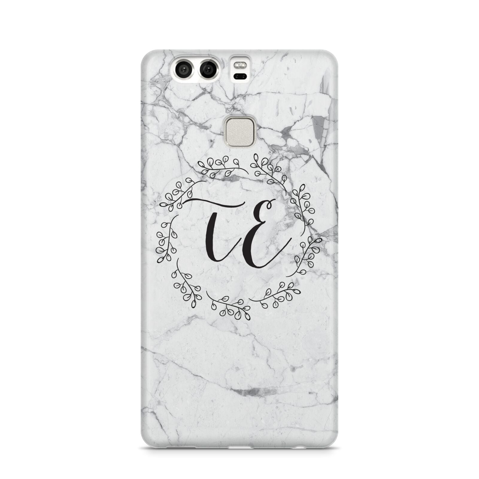 Personalised Initials Marble Huawei P9 Case