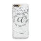 Personalised Initials Marble Huawei Y6 2018