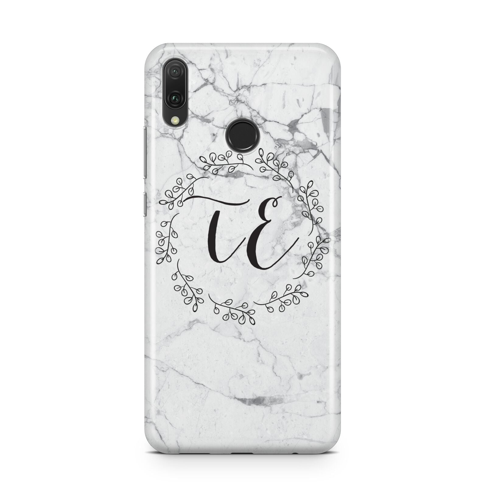 Personalised Initials Marble Huawei Y9 2019