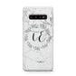 Personalised Initials Marble Protective Samsung Galaxy Case