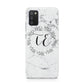 Personalised Initials Marble Samsung A02s Case