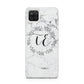 Personalised Initials Marble Samsung A12 Case