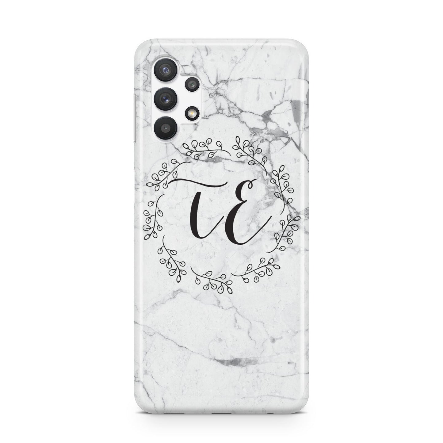 Personalised Initials Marble Samsung A32 5G Case