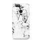 Personalised Initials Outline Heart Marble Huawei Nova 2s Phone Case