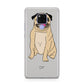 Personalised Initials Pug Huawei Mate 20X Phone Case