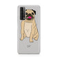 Personalised Initials Pug Huawei P Smart 2021