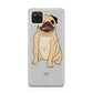 Personalised Initials Pug Samsung M12 Case