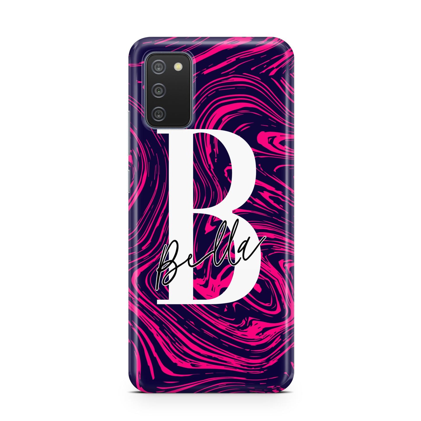 Personalised Ink Marble Samsung A02s Case