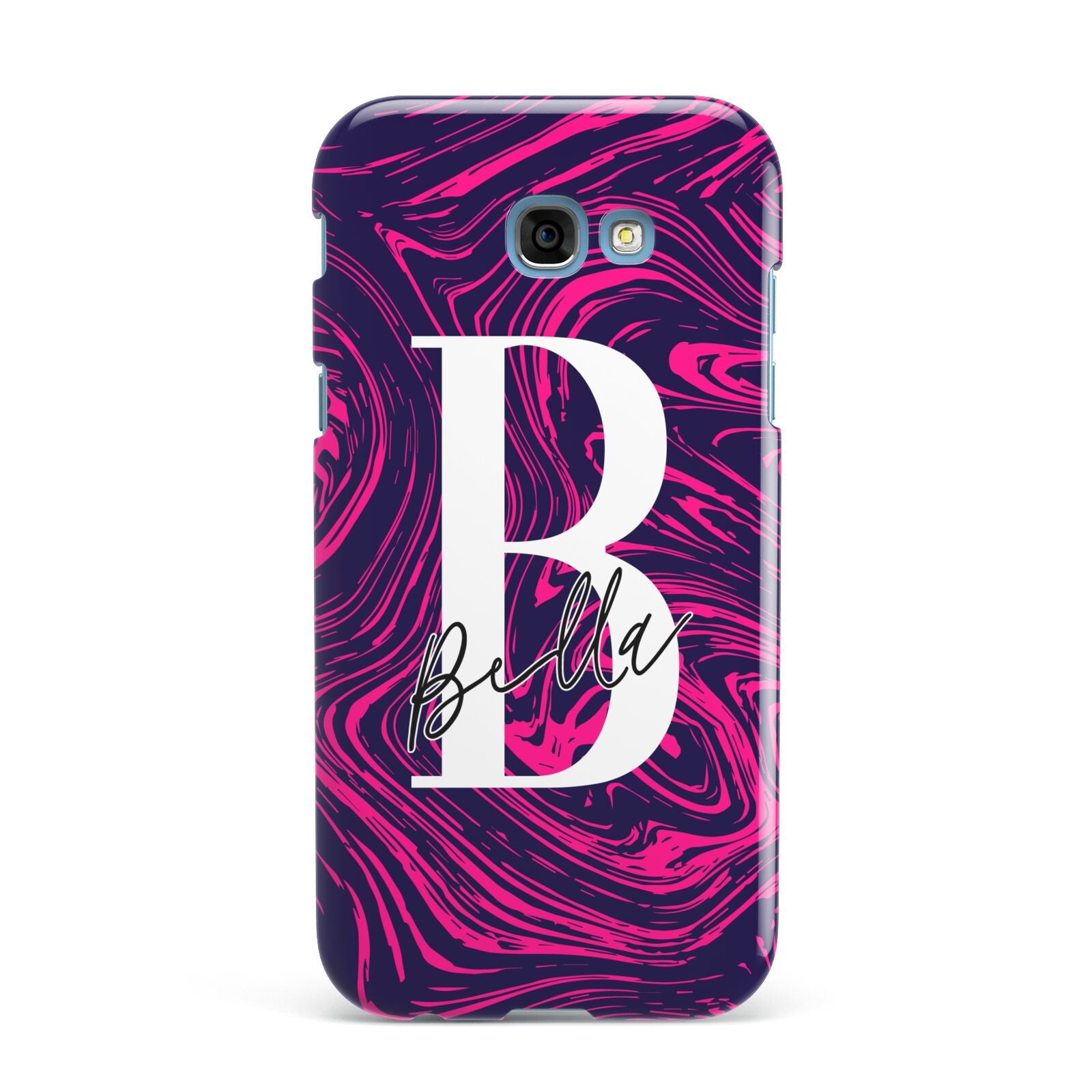 Personalised Ink Marble Samsung Galaxy A7 2017 Case