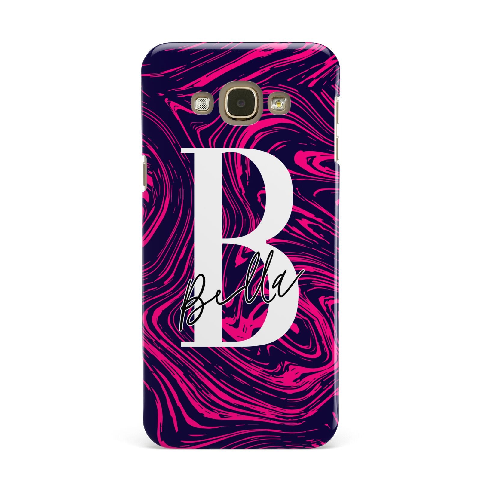 Personalised Ink Marble Samsung Galaxy A8 Case