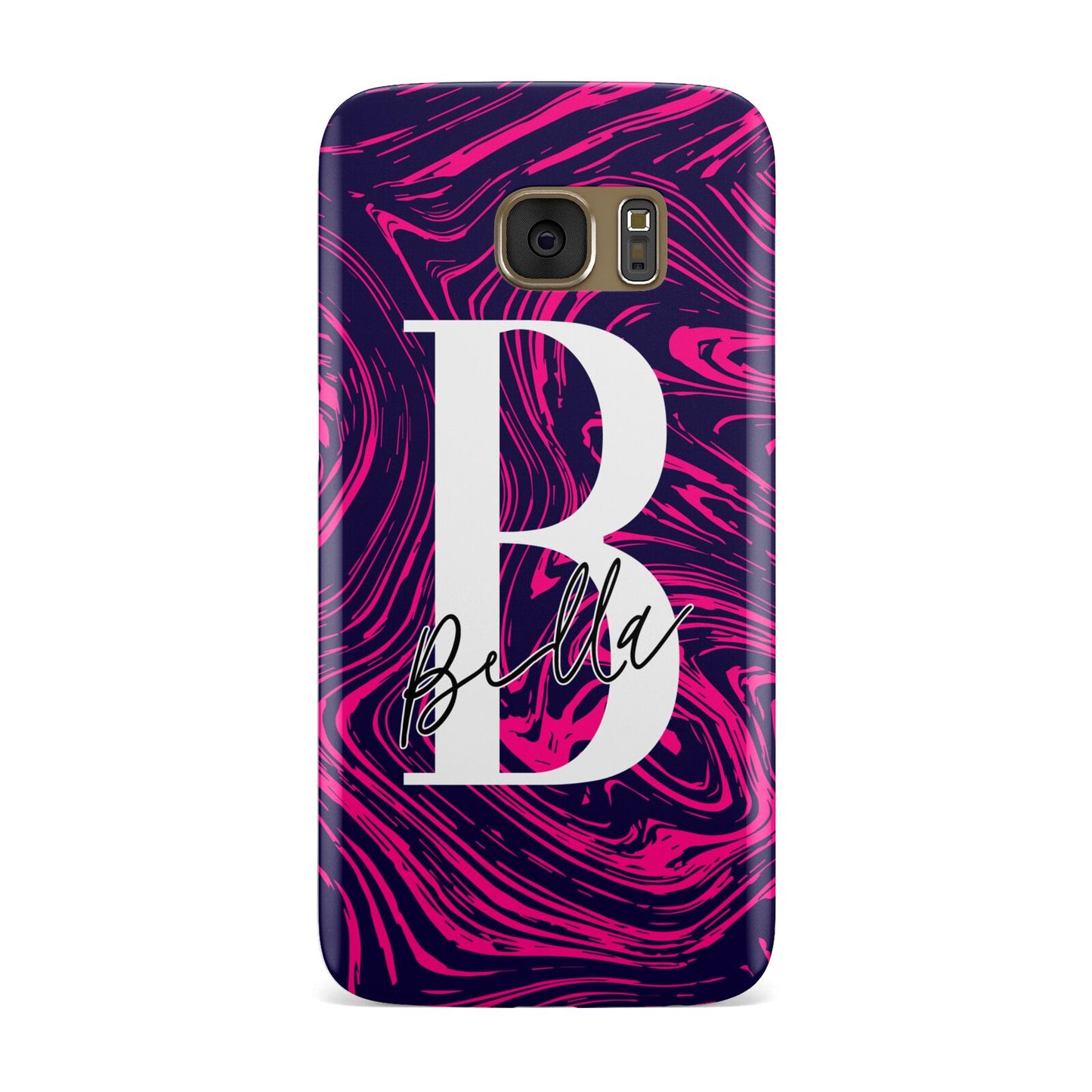 Personalised Ink Marble Samsung Galaxy Case