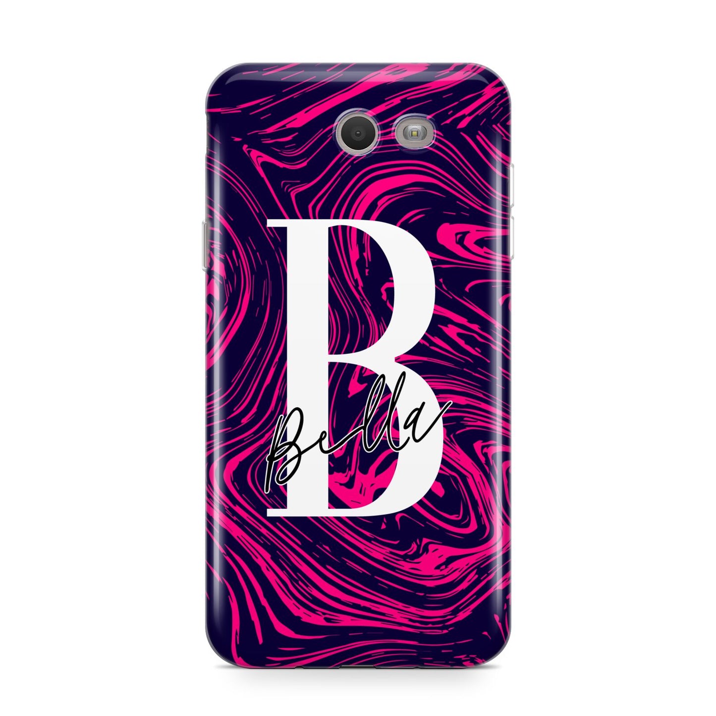 Personalised Ink Marble Samsung Galaxy J7 2017 Case