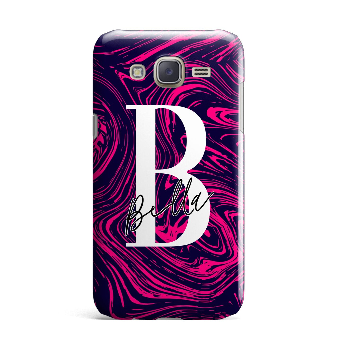 Personalised Ink Marble Samsung Galaxy J7 Case